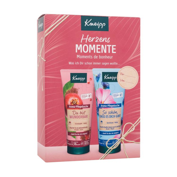 Kneipp Heartfelt Moments Darilni set gel za prhanje You Are Wonderful (Du Bist Wunderbar) 200 ml + gel za prhanje So Nice That You Exist (So Schön, Dass Es Dich Gibt) 200 ml