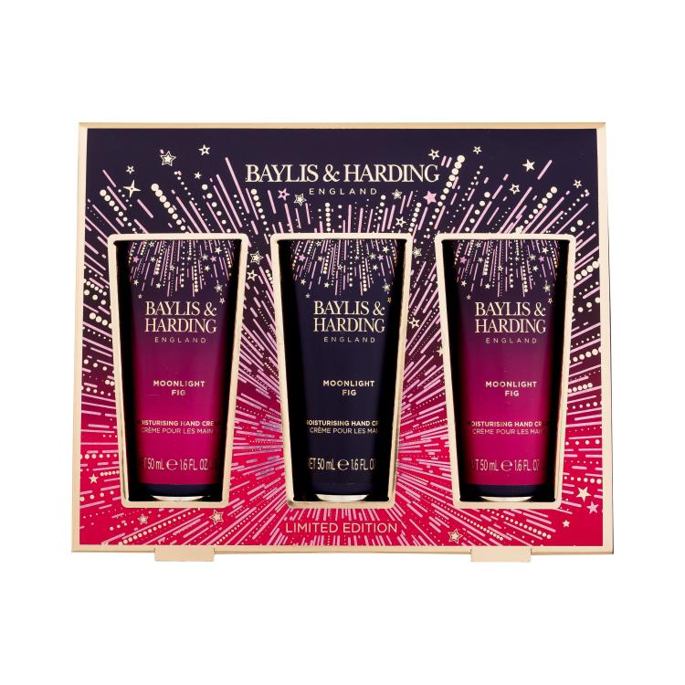 Baylis &amp; Harding Moonlight Fig Darilni set krema za roke 3 x 50 ml