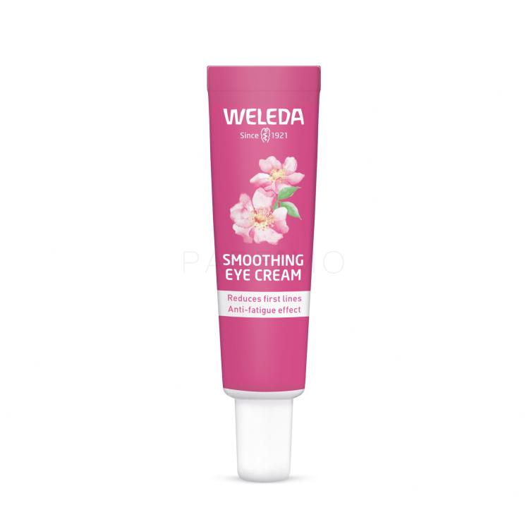 Weleda Wild Rose &amp; White Tea Smoothing Eye Cream Krema za okoli oči za ženske 12 ml