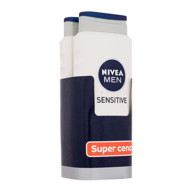 Nivea Men Sensitive Duopack Gel za prhanje za moške 2x500 ml