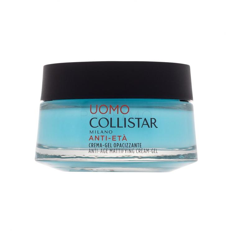 Collistar Uomo Anti-Age Mattifying Cream-Gel Gel za obraz za moške 50 ml