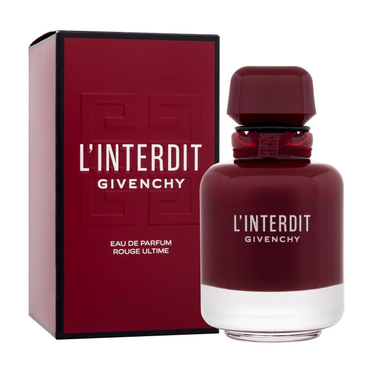 Givenchy L&#039;Interdit Rouge Ultime Parfumska voda za ženske 80 ml poškodovana škatla