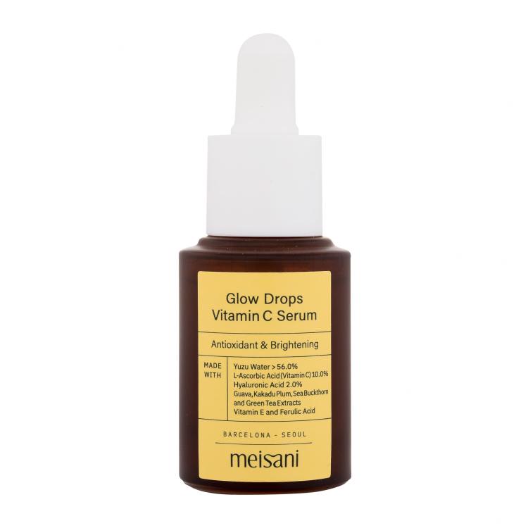 Meisani Glow Drops Vitamin C Serum Serum za obraz za ženske 15 ml
