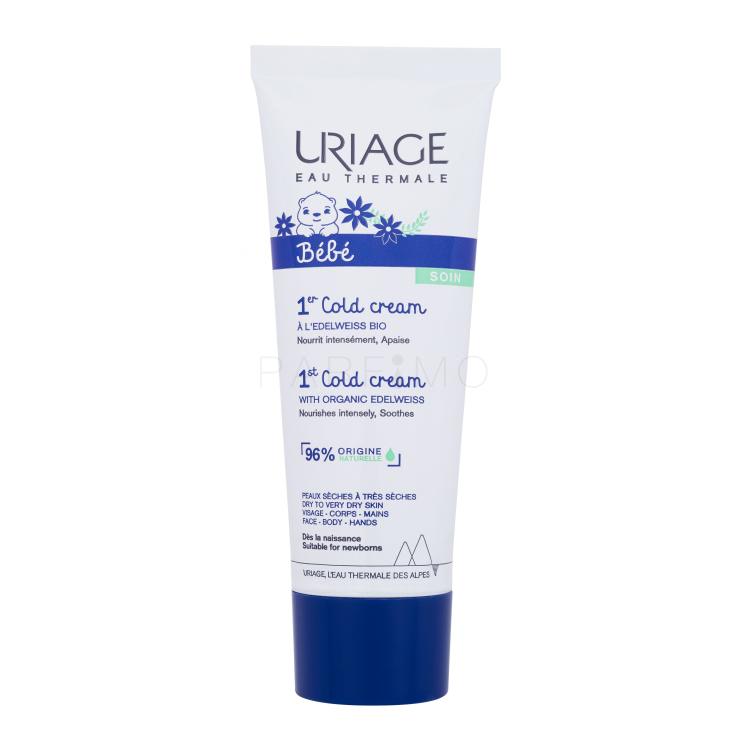 Uriage Bébé 1st Cold Cream Krema za telo za otroke 75 ml poškodovana škatla