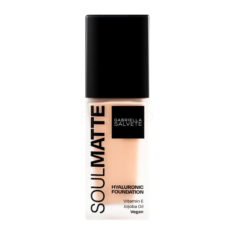 Gabriella Salvete Soulmatte Hyaluronic Foundation Puder za ženske 30 ml Odtenek 03C Beige Cold