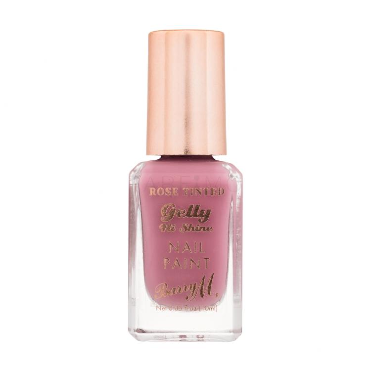 Barry M Gelly Hi Shine Rose Tinted Nail Paint Lak za nohte za ženske 10 ml Odtenek Blushed