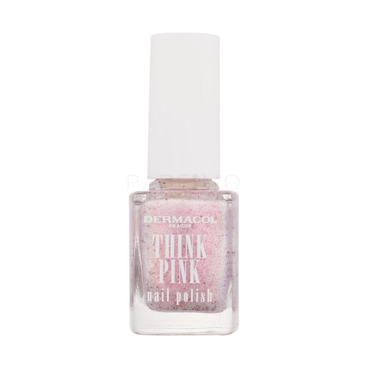 Dermacol Think Pink Nail Polish Lak za nohte za ženske 12 ml Odtenek 01