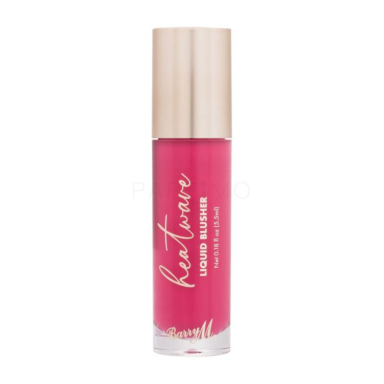 Barry M Heatwave Liquid Blusher Rdečilo za obraz za ženske 5,5 ml Odtenek Idyllic