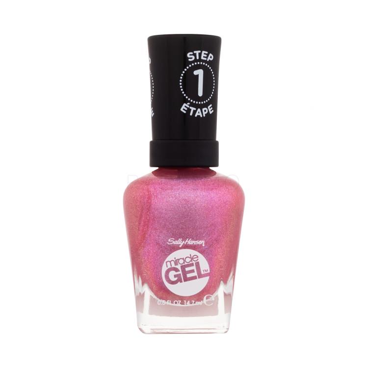 Sally Hansen Miracle Gel Lak za nohte za ženske 14,7 ml Odtenek 512 Quartz And Kisses