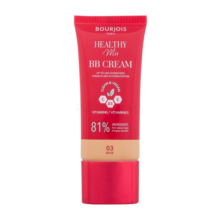 BOURJOIS Paris Healthy Mix Clean &amp; Vegan BB Cream BB krema za ženske 30 ml Odtenek 03 Beige