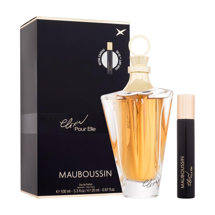 Mauboussin Elixir Pour Elle Darilni set parfumska voda 100 ml + parfumska voda 20 ml