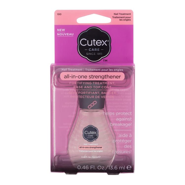 Cutex Nail Treatment All-In-One Strengthener Nega nohtov za ženske 13,6 ml