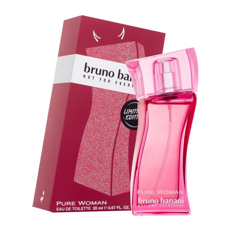 Bruno Banani Pure Woman Limited Edition Toaletna voda za ženske 20 ml