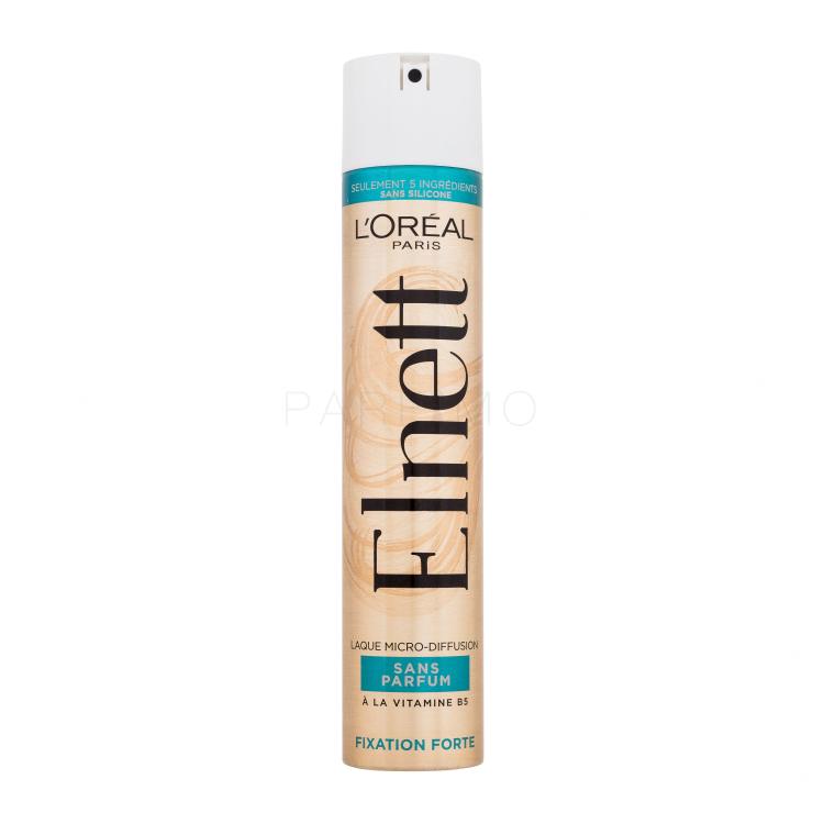 L'Oréal Paris Elnett Micro-Diffusion Hairspray Fragrance Free Lak za lase za ženske 300 ml