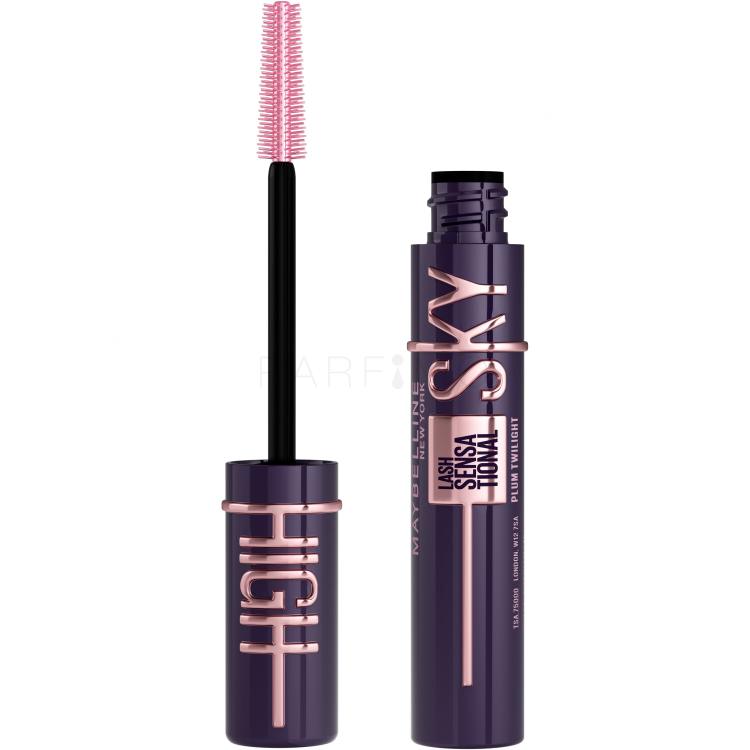 Maybelline Lash Sensational Sky High Maskara za ženske 7,2 ml Odtenek Plum Twilight