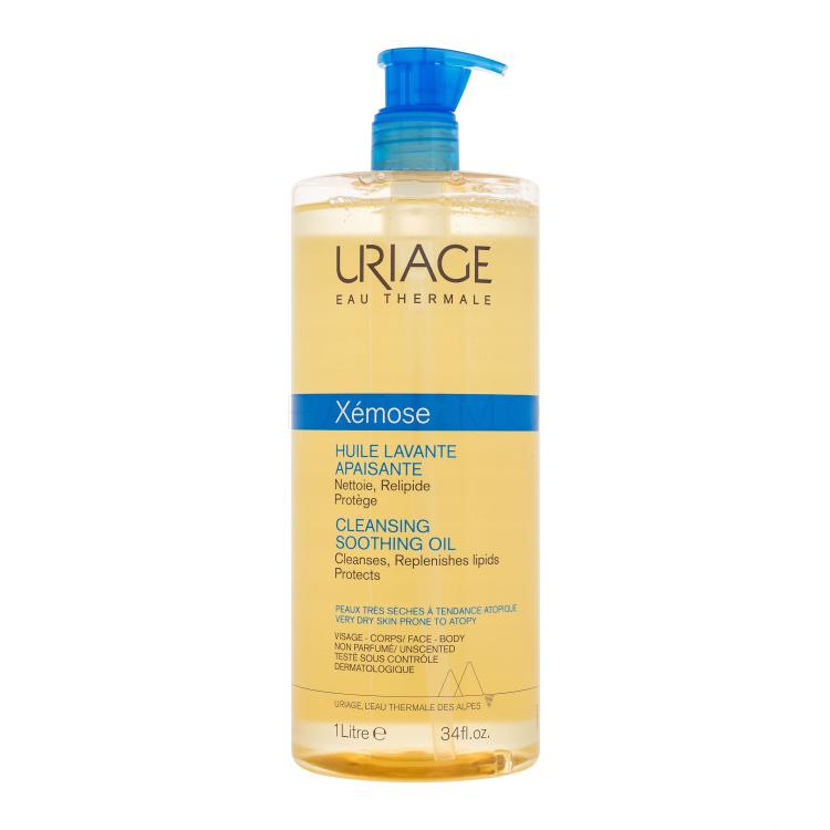 Uriage Xémose Cleansing Soothing Oil Oljni gel za prhanje 1000 ml