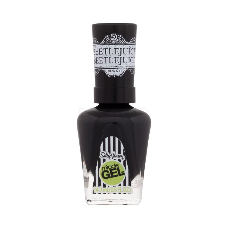 Sally Hansen Miracle Gel Beetlejuice Lak za nohte za ženske 14,7 ml Odtenek 934 The Afterlife