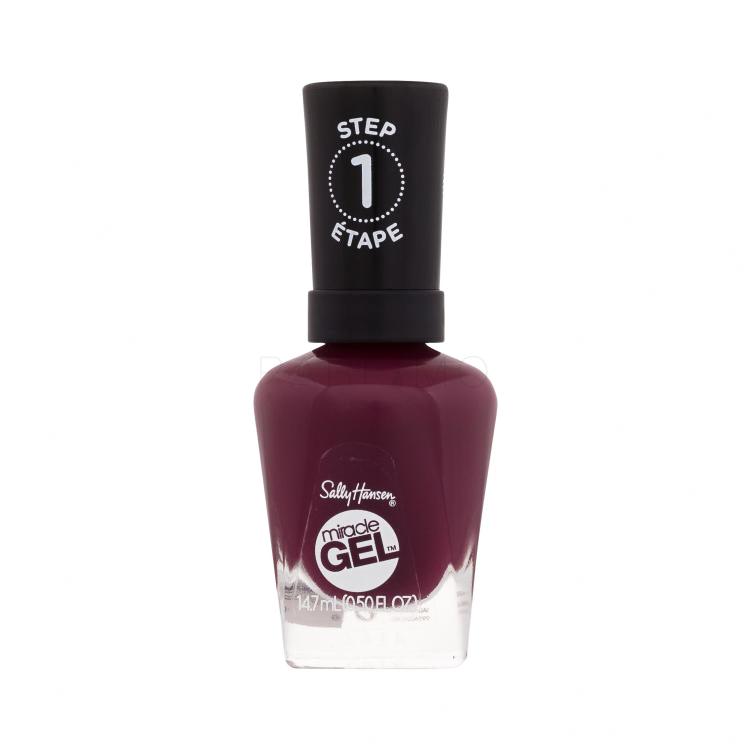 Sally Hansen Miracle Gel Lak za nohte za ženske 14,7 ml Odtenek 489 V-Amplifide