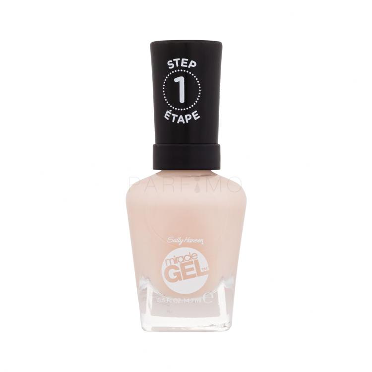 Sally Hansen Miracle Gel Lak za nohte za ženske 14,7 ml Odtenek 610 Cream of the Crop