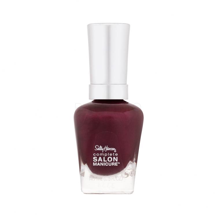 Sally Hansen Complete Salon Manicure Lak za nohte za ženske 14,7 ml Odtenek 411 Wine Not