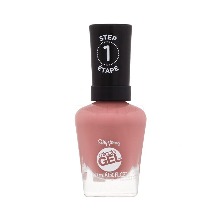 Sally Hansen Miracle Gel Lak za nohte za ženske 14,7 ml Odtenek 252 Rose &amp; Shine