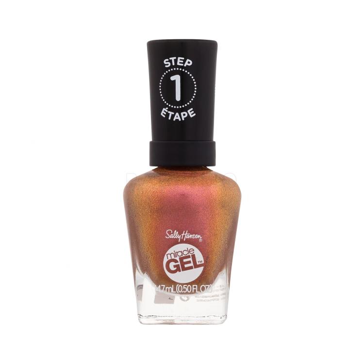 Sally Hansen Miracle Gel Lak za nohte za ženske 14,7 ml Odtenek 382 Sundown Socialite