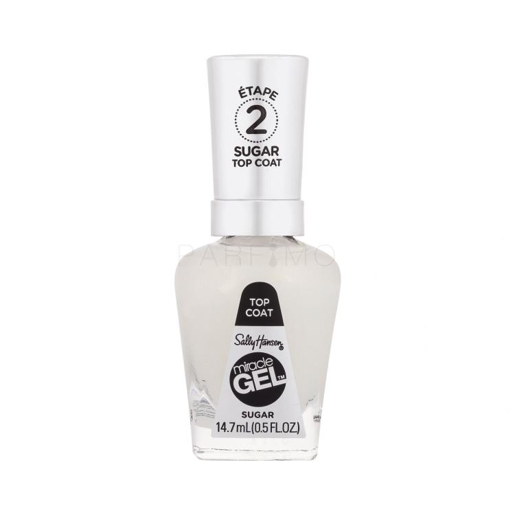 Sally Hansen Miracle Gel Sugar Top Coat Lak za nohte za ženske 14,7 ml