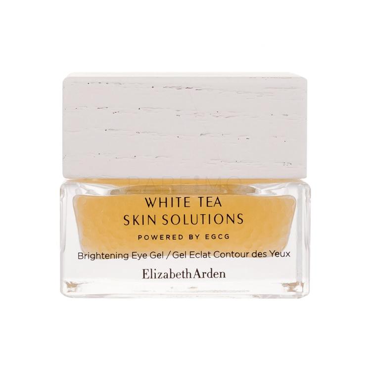 Elizabeth Arden White Tea Skin Solutions Brightening Eye Gel Gel za okoli oči za ženske 15 ml