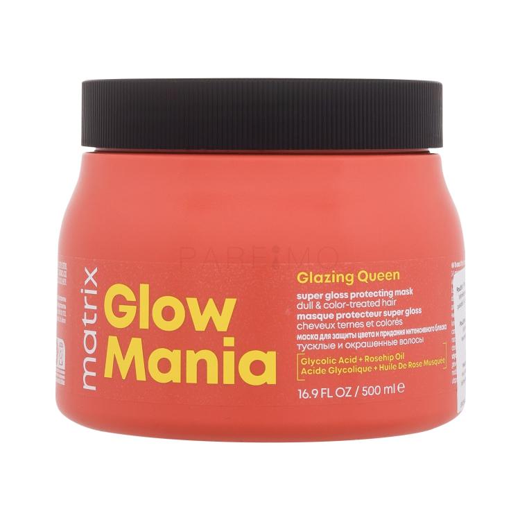Matrix Glow Mania Glazing Queen Mask Maska za lase za ženske 500 ml