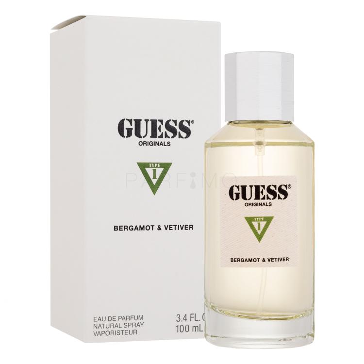 GUESS Originals Bergamot &amp; Vetiver Parfumska voda 100 ml
