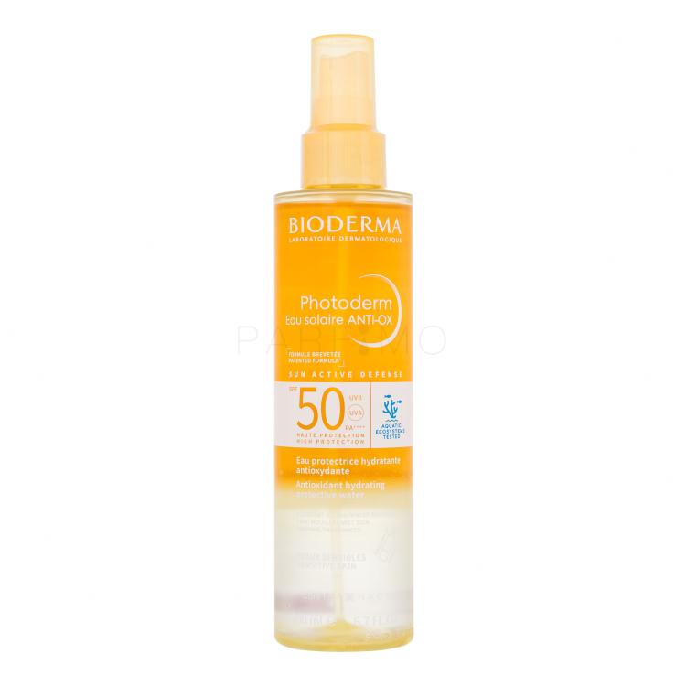 BIODERMA Photoderm Eau Solaire ANTI-OX SPF50 Zaščita pred soncem za telo 200 ml
