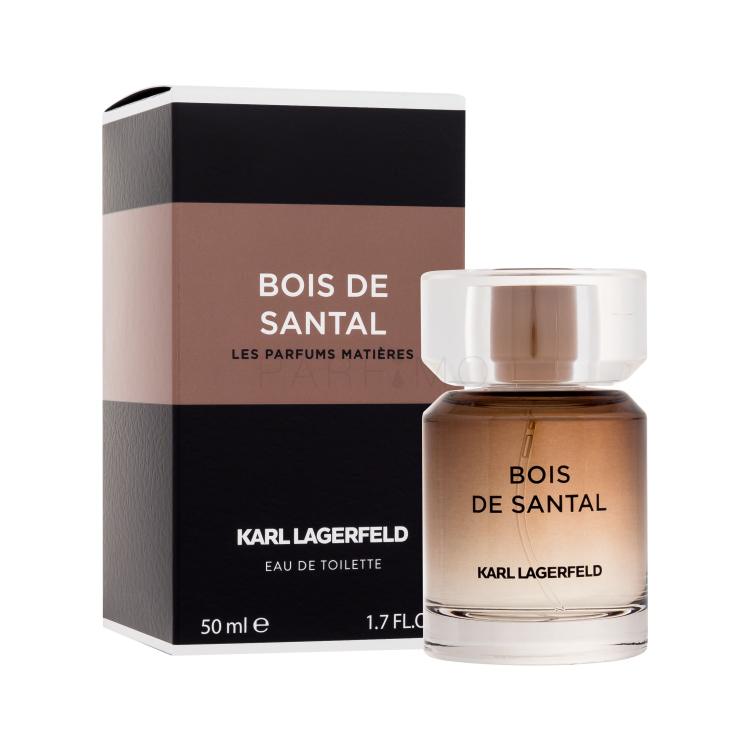 Karl Lagerfeld Les Parfums Matières Bois de Santal Toaletna voda za moške 50 ml
