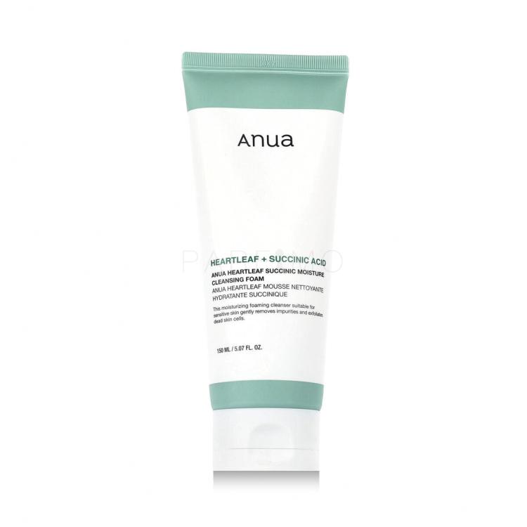 Anua Heartleaf Succinic Moisture Cleansing Foam Čistilna pena 150 ml