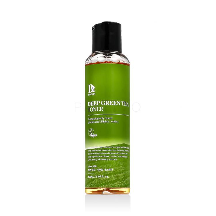 Benton Deep Green Tea Toner Losjon in sprej za obraz 150 ml