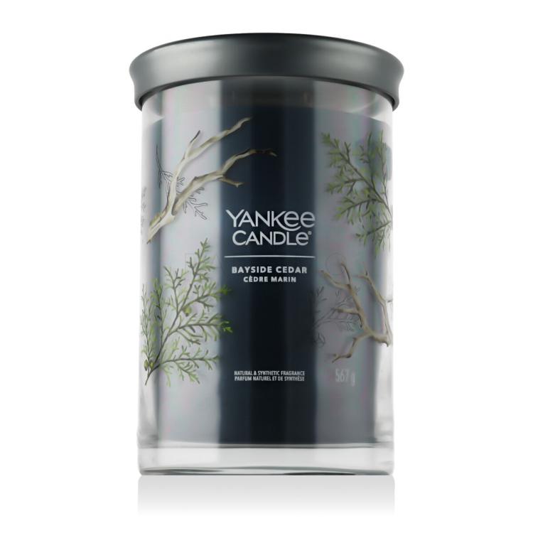 Yankee Candle Signature Bayside Cedar Tumbler Dišeča svečka 567 g