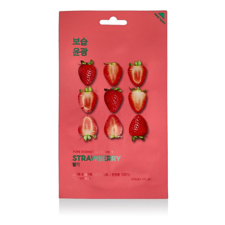 Holika Holika Pure Essence Mask Sheet Strawberry Maska za obraz 23 ml
