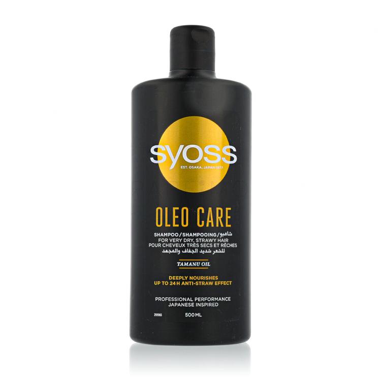 Syoss Oleo Care Shampoo Šampon 500 ml