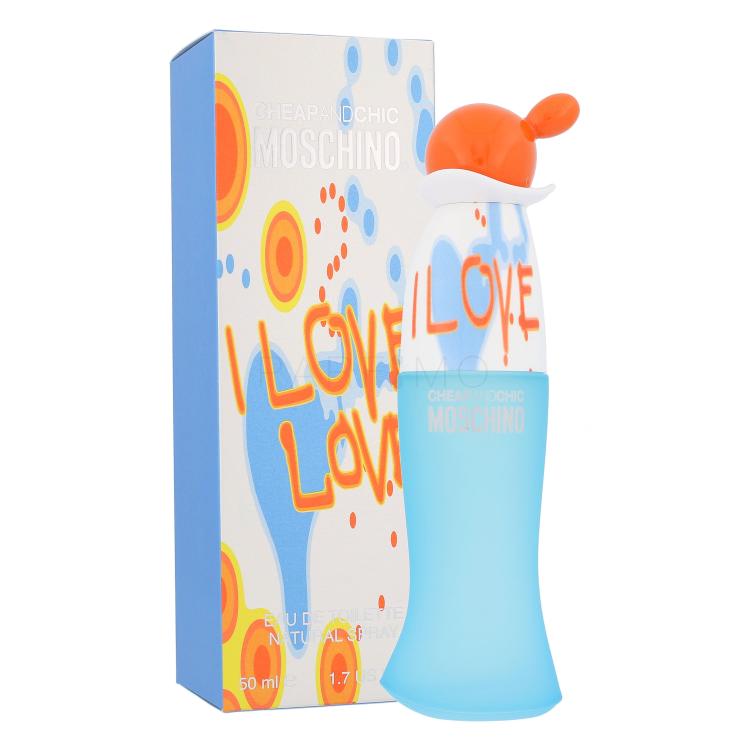 Moschino Cheap And Chic I Love Love Toaletna voda za ženske 50 ml