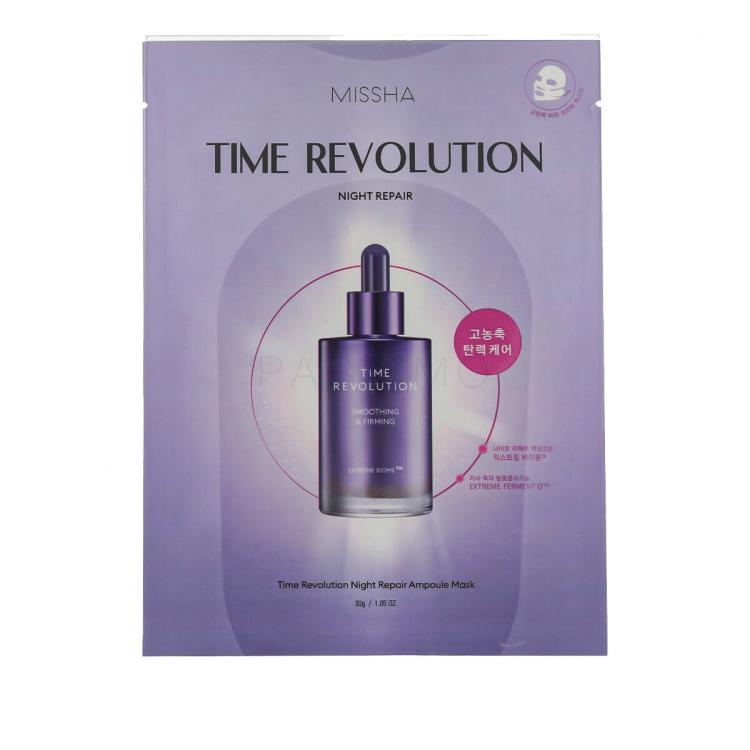 Missha Time Revolution Night Repair Ampoule Mask Maska za obraz 30 g
