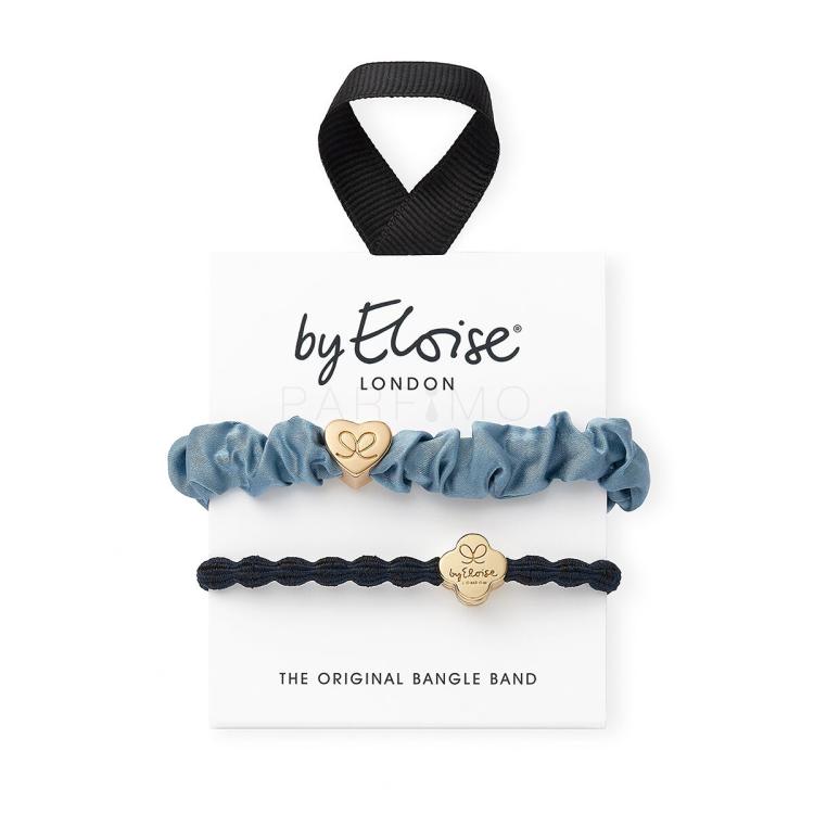 By Eloise London Set Blue Hues Elastika za lase za ženske 1 kos