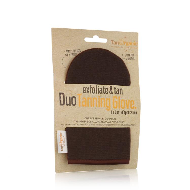 TanOrganic Exfoliate &amp; Tan Duo Tanning Glove Samoporjavitveni izdelki 1 kos