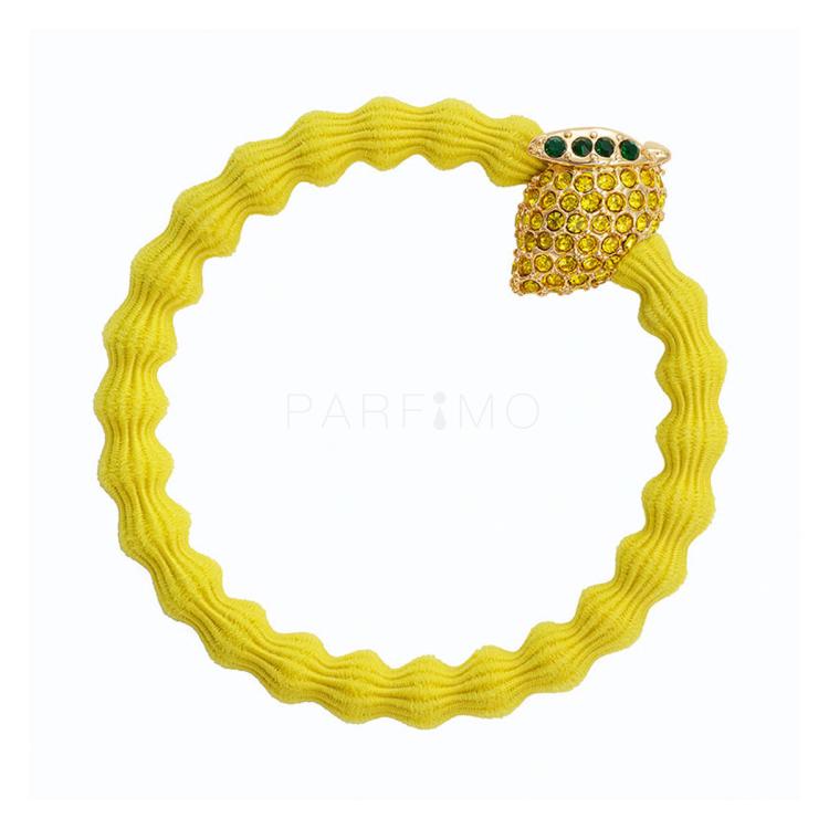 By Eloise London Bling Charms Lemon Elastika za lase za ženske 1 kos Odtenek Sunshine Yellow