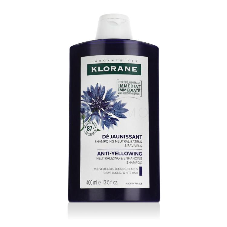 Klorane Organic Centaury Anti-Yellowing Šampon za ženske 400 ml