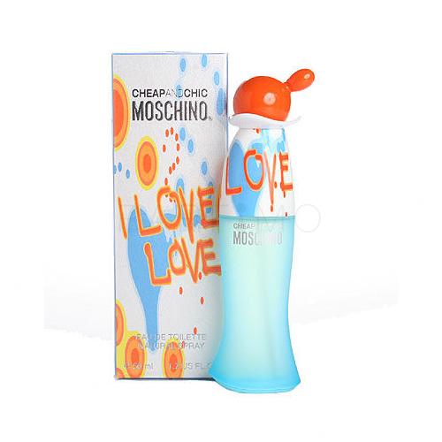 Moschino Cheap And Chic I Love Love Toaletna voda za ženske 100 ml poškodovana škatla