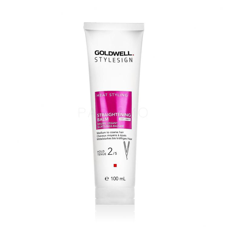 Goldwell Style Sign Heat Styling Straightening Balm Nega brez izpiranja za ženske 100 ml