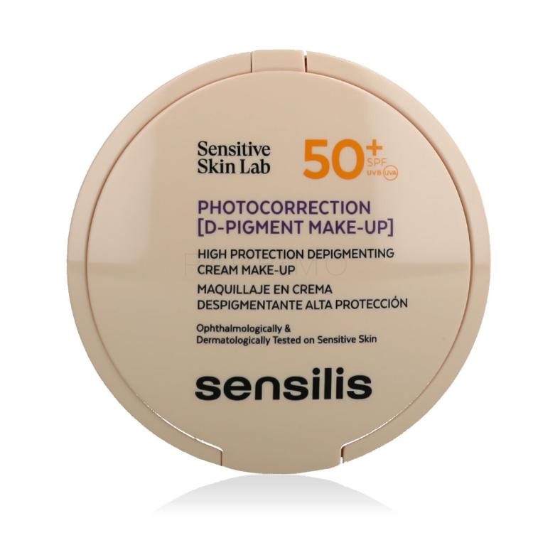 Sensilis Photocorrection [D-Pigment Make-Up] SPF50+ Puder 10 g Odtenek 01 Natural Rose