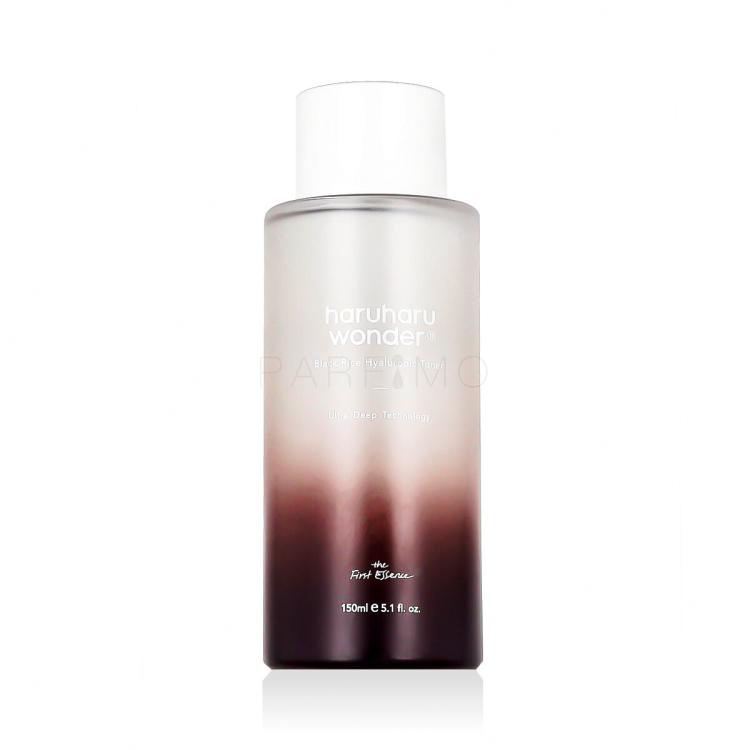 HaruHaru Wonder Black Rice Hyaluronic Toner Losjon in sprej za obraz 150 ml