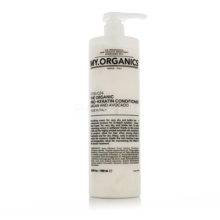 MY.ORGANICS The Organic Pro-Keratin Conditioner Balzam za lase 1000 ml