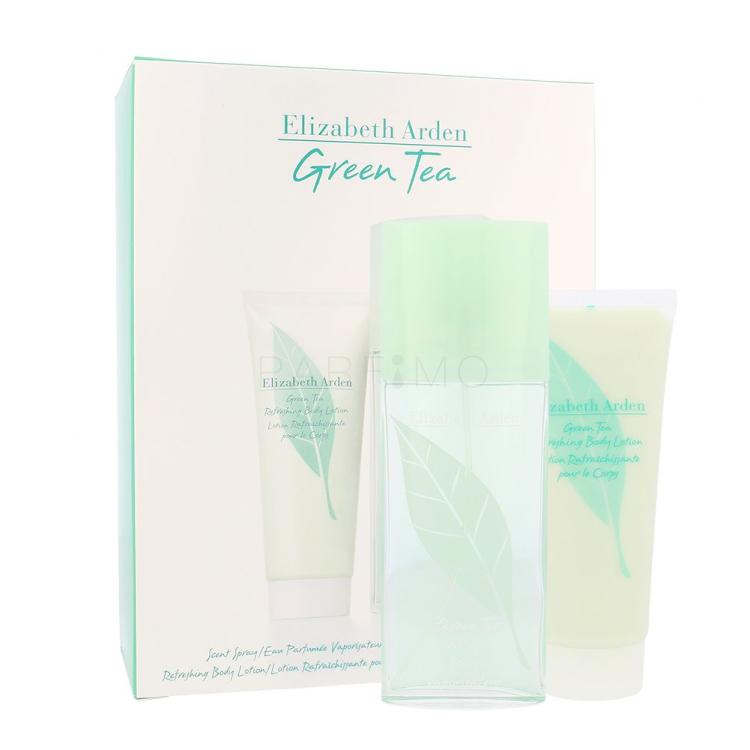 Elizabeth Arden Green Tea Darilni set parfumska voda 100 ml + losjon za telo 100 ml