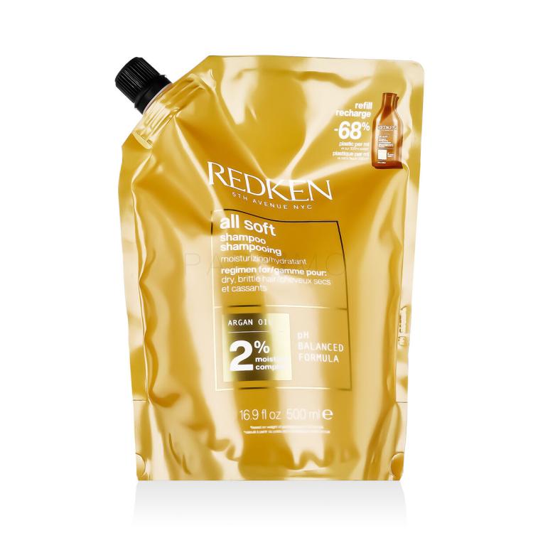 Redken All Soft Shampoo Šampon za ženske polnilo 500 ml